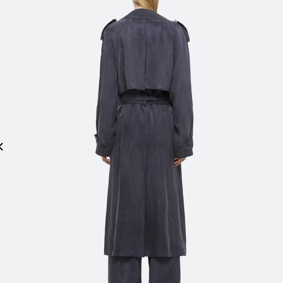 Helmut Lang Fluid Trench Coat - Picture 4 of 4